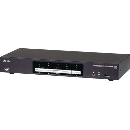 Commutateur KVM DisplayPort Dual-View et USB 3.0 ATEN Commutateur KVM DisplayPort Dual-View et USB 3.0 ATEN