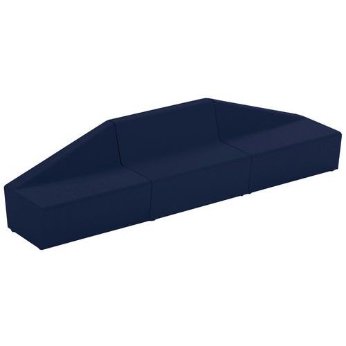 Pack 3 chauffeuses Maldiv enduit PVC Sokoa