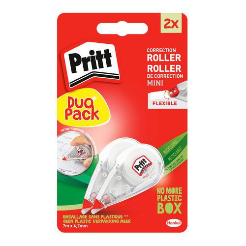 Mini roller correcteur blanc - Pritt