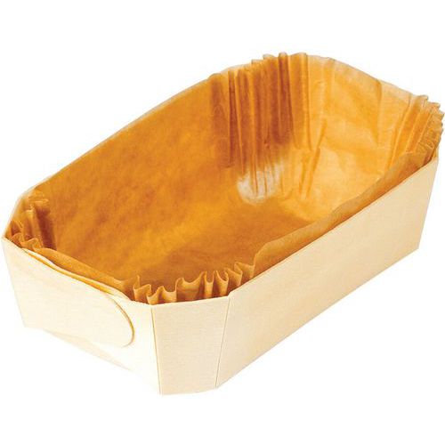 Moule pain spécial avec caissette papier - Lot de 120 - Matfer Flo
