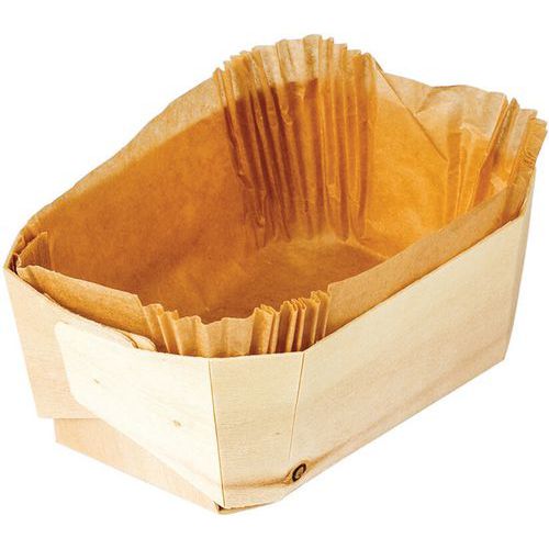 Moule pain nordique avec caissette papier - Lot de 400 - Matfer Flo