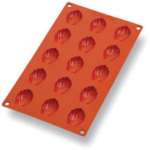 Plaque silicone de 15 madeleines Gastroflex - Matfer