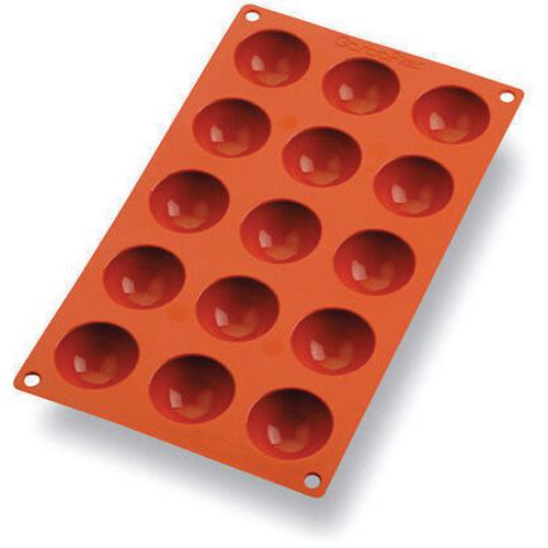 Plaque silicone de 15 demi-sphères Gastroflex - Matfer
