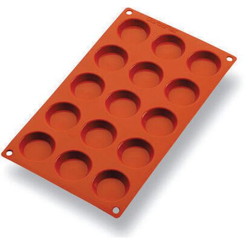 Plaque silicone pour 15 tartelettes Gastroflex - Matfer