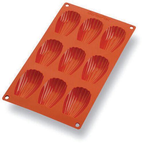 Plaque silicone de 9 madeleines Gastroflex - Matfer