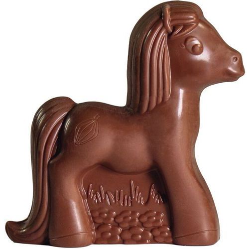 Plaque chocolat de 2 empreintes pour un poney - Matfer