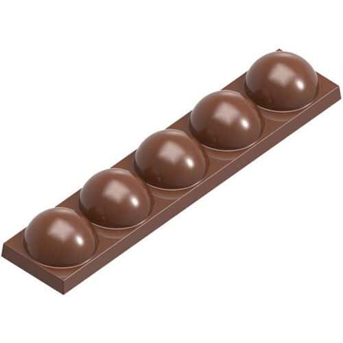Plaque chocolat pour 8 mini-barres K.Kugel - Matfer