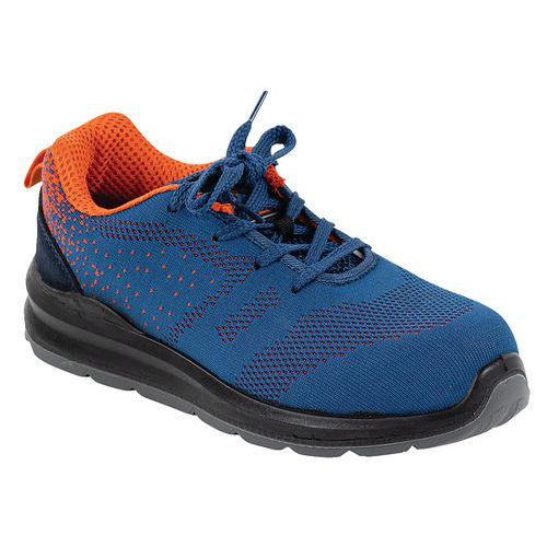 Chaussures de sécurité steelite aire S1P bleu orange - Portwest