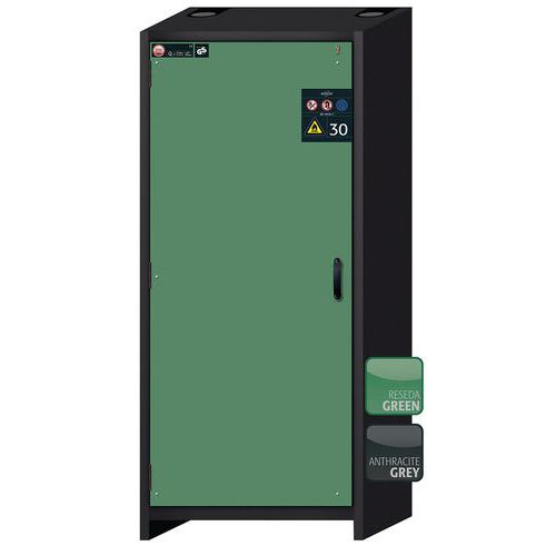 Armoire de sécurité Q-CLASSIC-30 Gris/Vert RAL 6011 - asecos