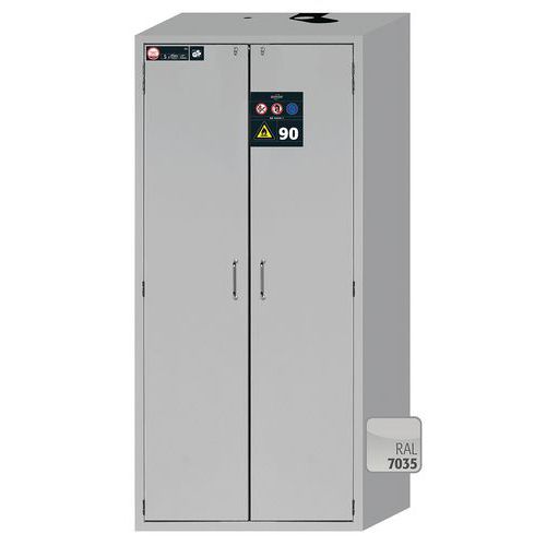 Armoire de sécurité S-CLASSIC-90 Gris RAL 7035 - asecos