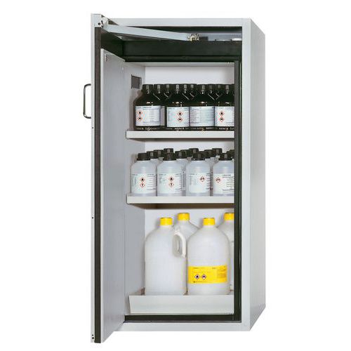 Armoire S-CLASSIC90 - Bac de rétention - 1268x596mm - Asecos