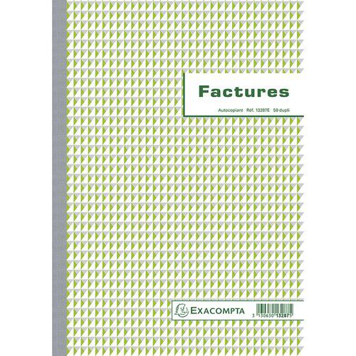 Manifold Factures 50 feuillets dupli autocopiants