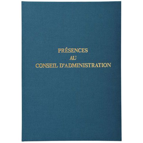 Présence Conseils d'Administration 100 pages