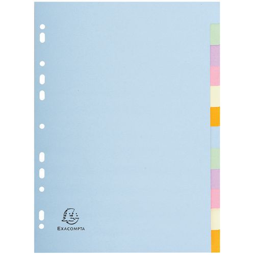 Intercalaires carte pastel 170g Forever Intercalaires carte pastel 170g Forever