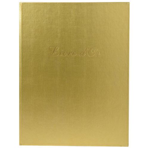 Livre d'or Balacron avec titre 100 pages blanches vertical