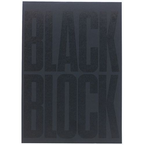 Bloc Black block 29,7x21cm - Papier jaune ligné
