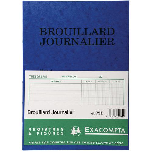 Brouillard journalier 40 pages