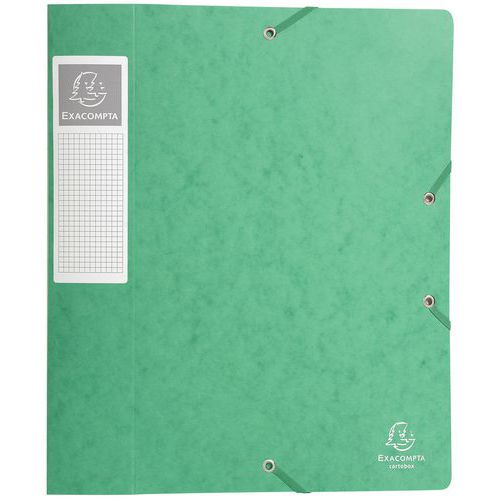 Boite de classement livrée à plat Cartobox Dos 60mm Carte lustrée - A4