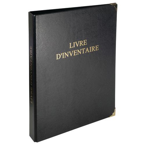 Reliure 32x26cm 4 anneaux 100 feuillets - Livre inventaire
