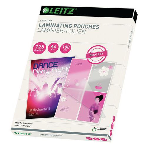 Pochettes de plastification à chaud A4 - Leitz