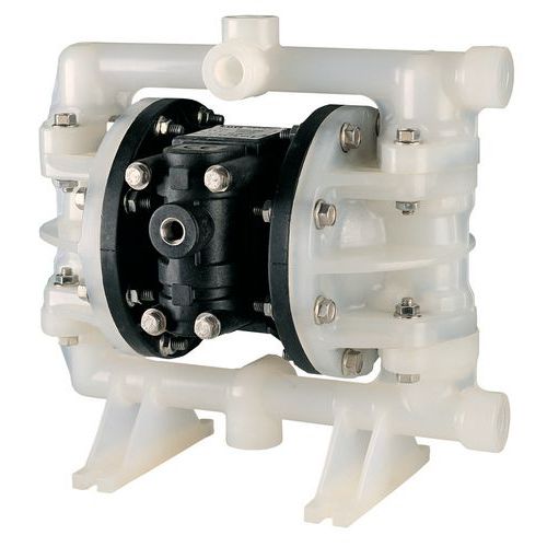 Pompe pneumatique à double membrane avec Max-Pass™