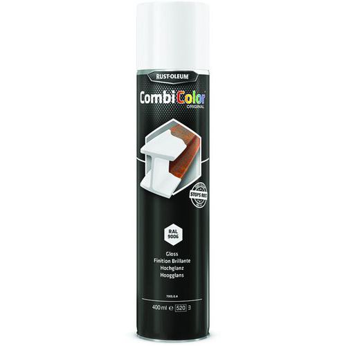 Primaire et finition CombiColor® Original aérosol 400ml - Rust Oleum