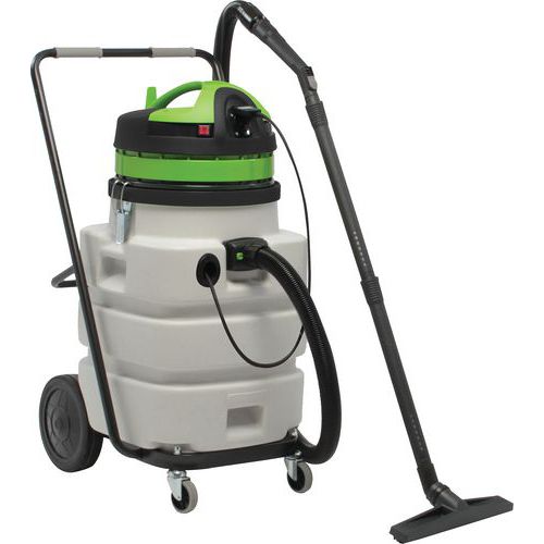 Aspirateur eau 2400W pour nettoyage zone inondée cuve plastique 107L Aspirateur eau 2400W pour nettoyage zone inondée cuve plastique 107L
