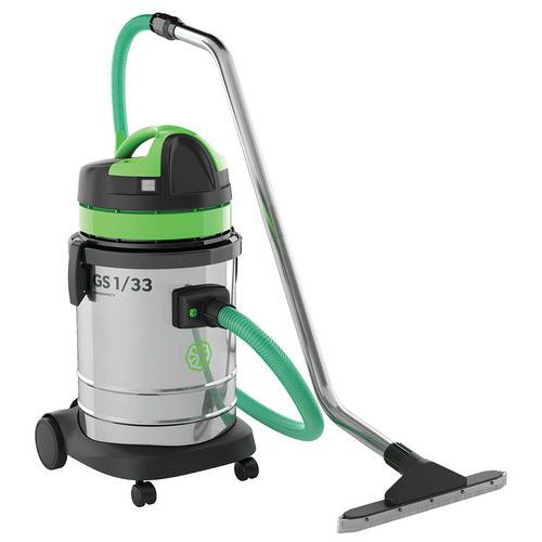 Aspirateur eau et poussière 1300W cuve plastique 33L_ICA Aspirateur eau et poussière 1300W cuve plastique 33L_ICA