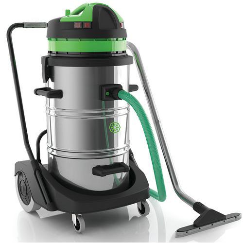 Aspirateur eau et poussière 3600W cuve inox 78L basculante_ICA Aspirateur eau et poussière 3600W cuve inox 78L basculante_ICA