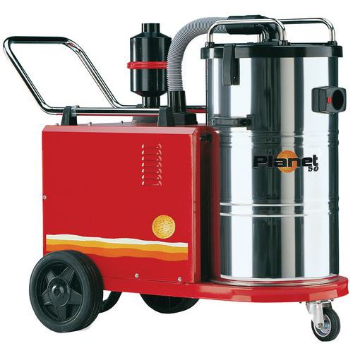Aspirateur poussière industriel 2200W monophasé inox 60L_ICA Aspirateur poussière industriel 2200W monophasé inox 60L_ICA