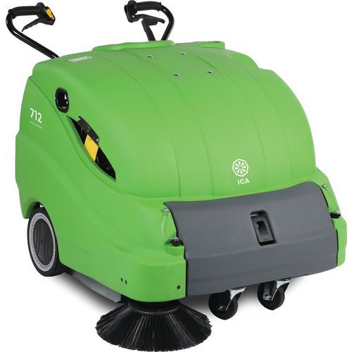 Balayeuse électrique tractée de 900mm de largeur de travail_ICA Balayeuse électrique tractée de 900mm de largeur de travail_ICA