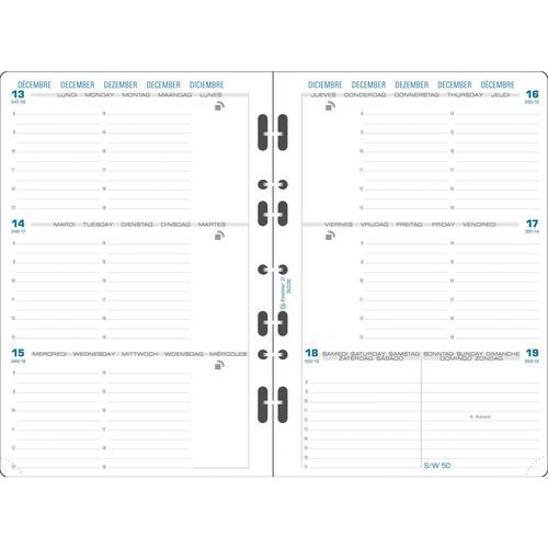 Recharge Exatime 21 sem 2 pages horizontales - Exacompta