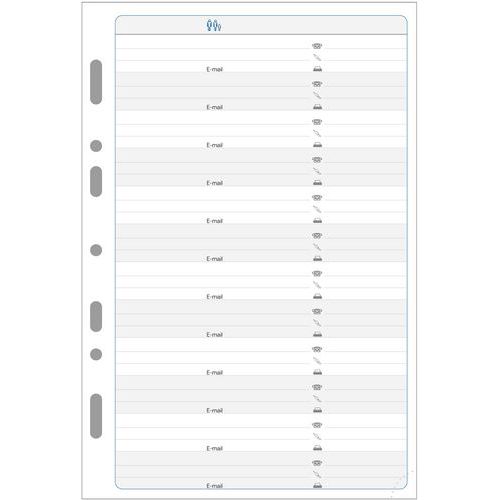 Recharge Exatime 21 - Adresses téléphones - Exacompta