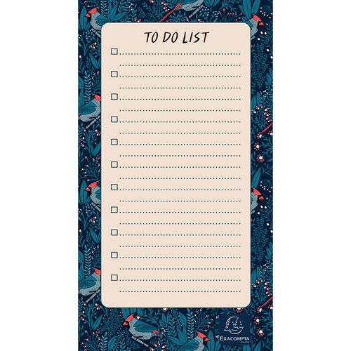 To Do List Color Design 10 x 18 cm - Exacompta