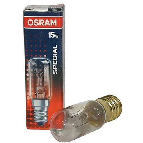 Ampoule tube frigo E14 15W Ø17 - Osram