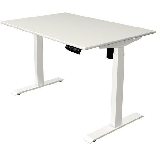 Bureau réglable Move 1 - Piètement blanc - 120x80 cm - Kerkmann Bureau réglable Move 1 - Piètement blanc - 120x80 cm - Kerkmann