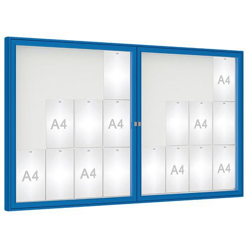 Vitrine 1000 murale double battant - Procity