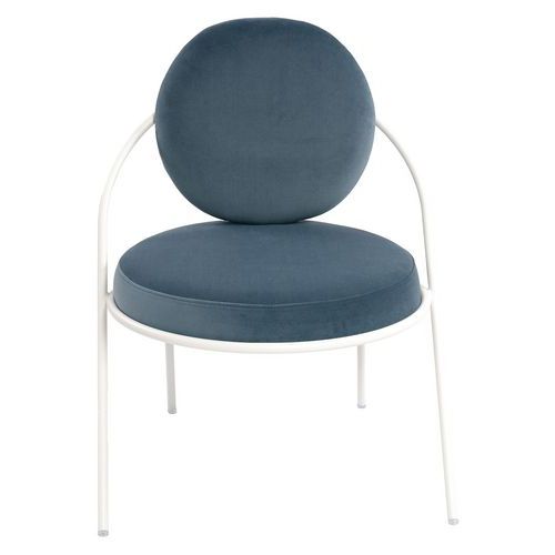 Lot de 2 chauffeuses Sat assise velours Meet By Paperflow