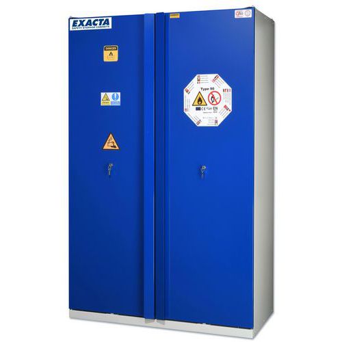 Armoire anti-feu 90 min haute pour batteries lithium-ion