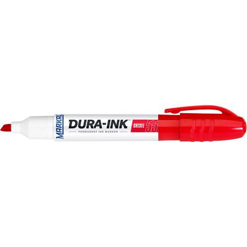 Marqueur permanent pointe bisautée Dura-Ink 55 - Markal