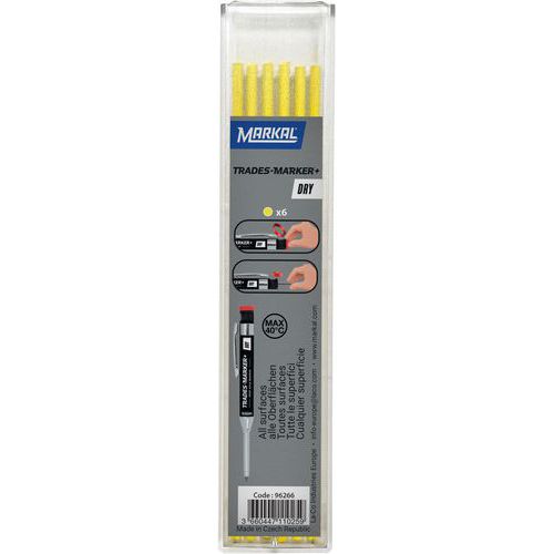 Recharges pour marqueur pour trous - Trades-Marker+ Dry - Markal