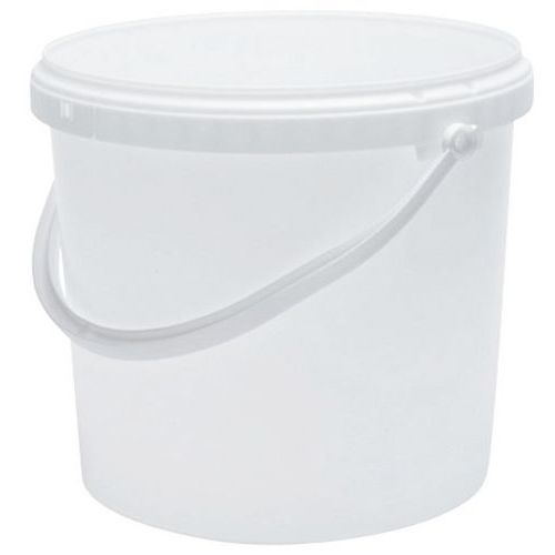 Seau blanc avec couvercle – 1 à 30L - Manutan Expert