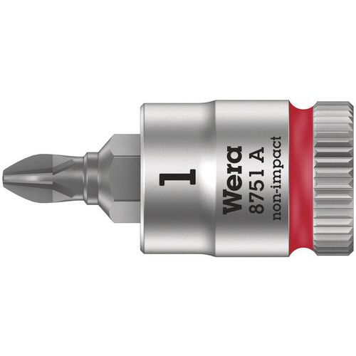 Douille-embout Phillips 1/4 - 8751 A - Wera