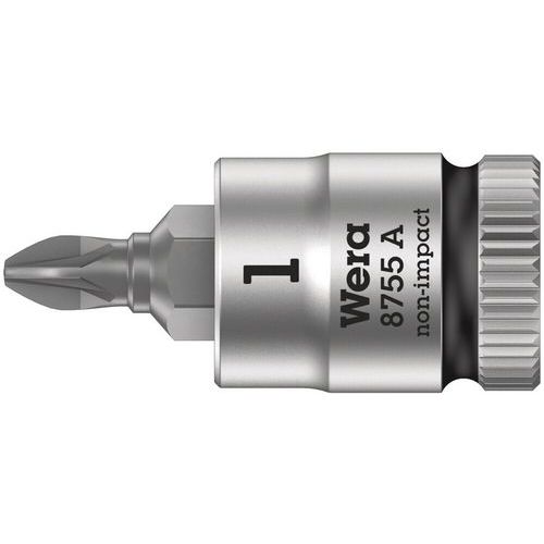 Douille-embout Pozidriv 1/4 - 8755 A - Wera