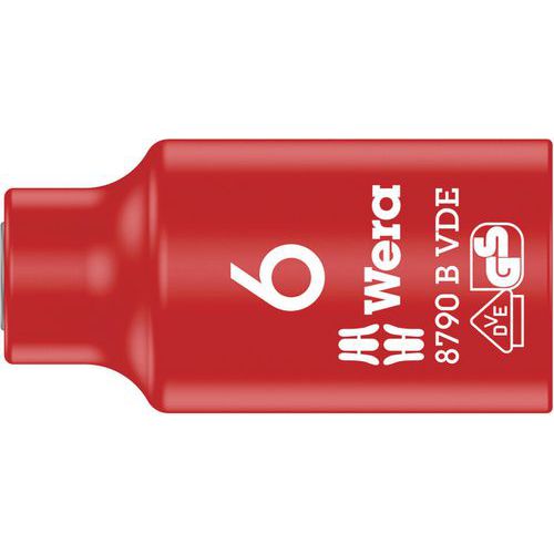 Douille Zyklop VDE isolée carré 3/8 - 8790 B - Wera