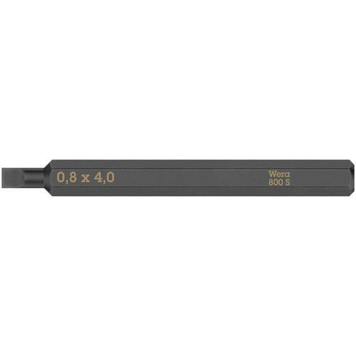 Embout vis fente - 800 S - Wera