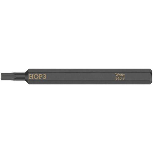 Embout standard extra rigide 6 pans - 840 S Hex-Plus - Wera