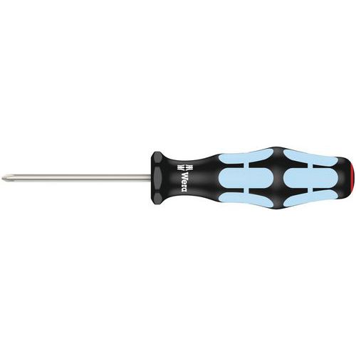 Tournevis pour vis cruciformes PH, acier inoxydable - 3350 PH - Wera