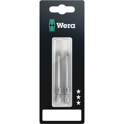 Embout extra rigide vis Torx avec aléage - 867/4 Z Torx BO SB - Wera