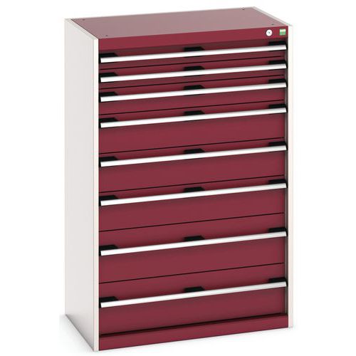 Armoire à tiroirs Cubio - 1200x800x525mm - Bott